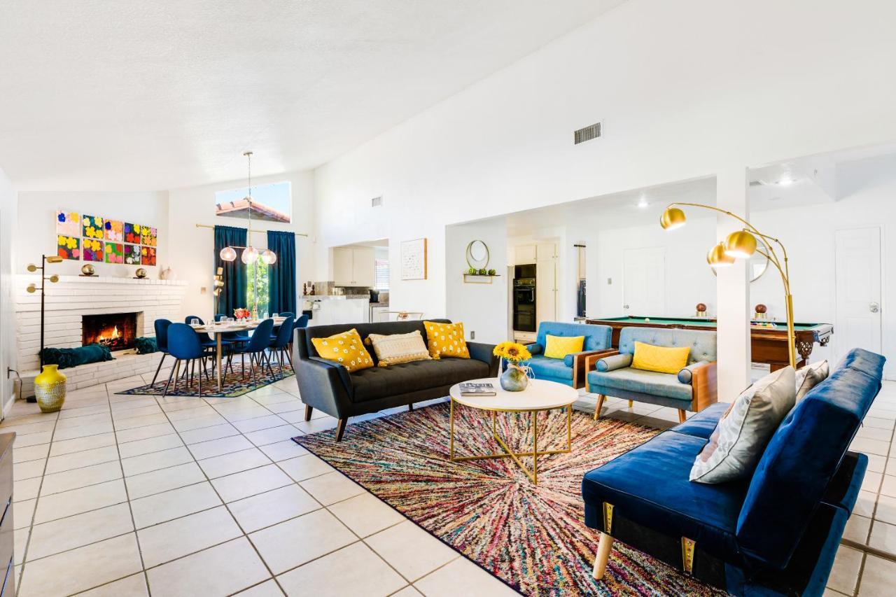 Desert Pool House: Sun, Swim, Sip & Stay Indio Esterno foto